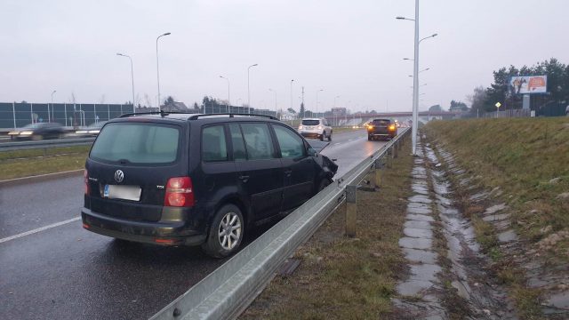 Wypadek na wjeździe do Lublina. Jeden z kierowców był pijany (zdjęcia)