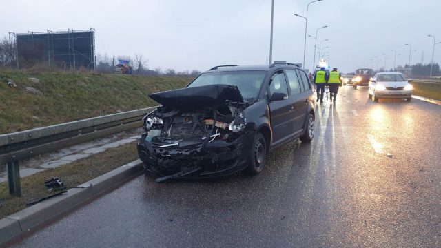Wypadek na wjeździe do Lublina. Jeden z kierowców był pijany (zdjęcia)