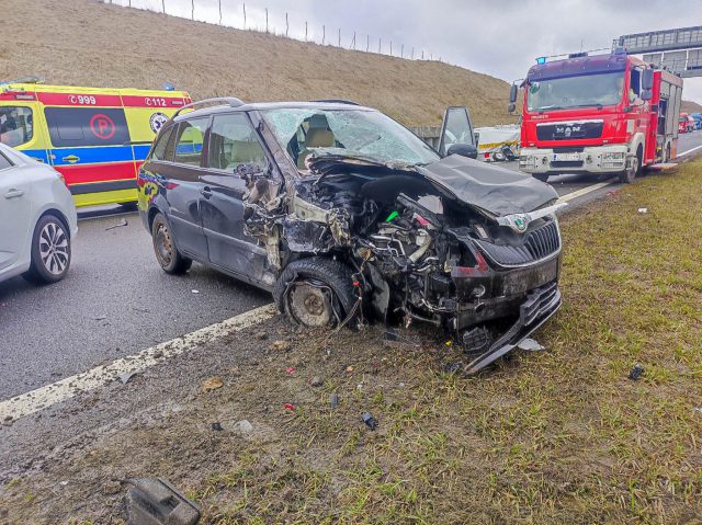 Utrudnienia w ruchu na obwodnicy Lublina. Trwa wizja lokalna prokuratury w związku ze śmiertelnym wypadkiem