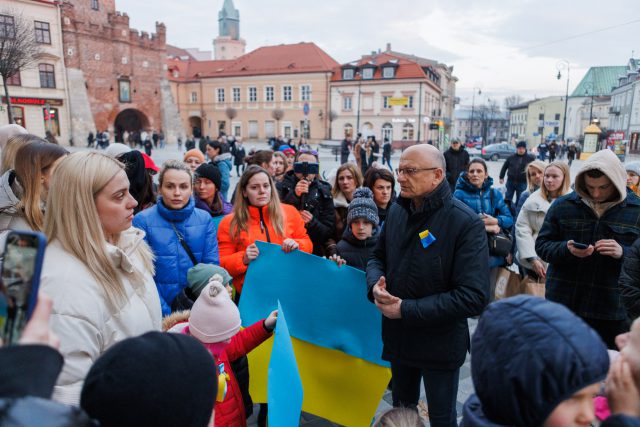 Rok temu rozpoczęła się wojna na Ukrainie. Lublin dał schronienie osobom uciekającym przed rosyjskim agresorem