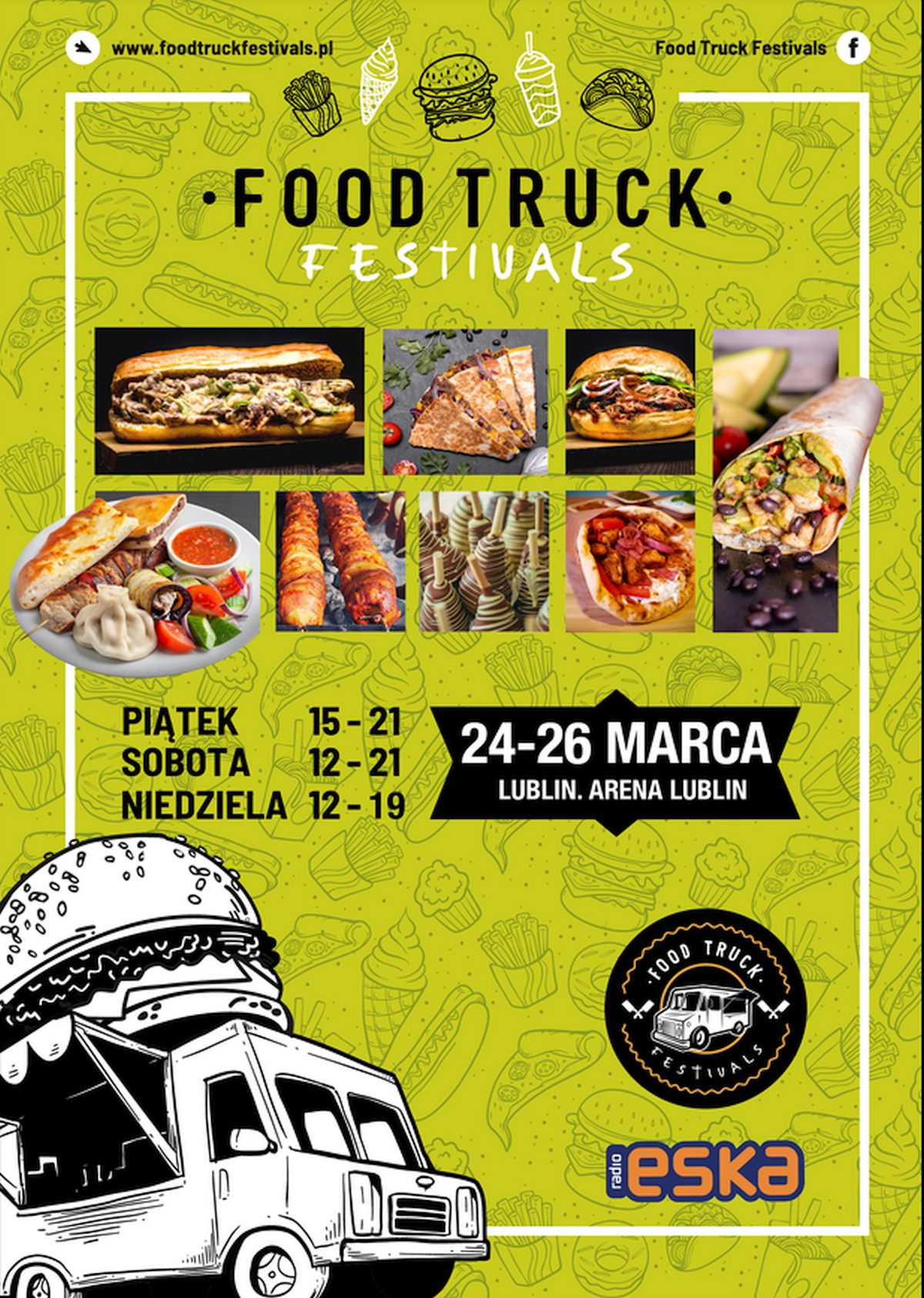 Food truckowe rozpoczęcie sezonu w Lublinie Lublin112.pl