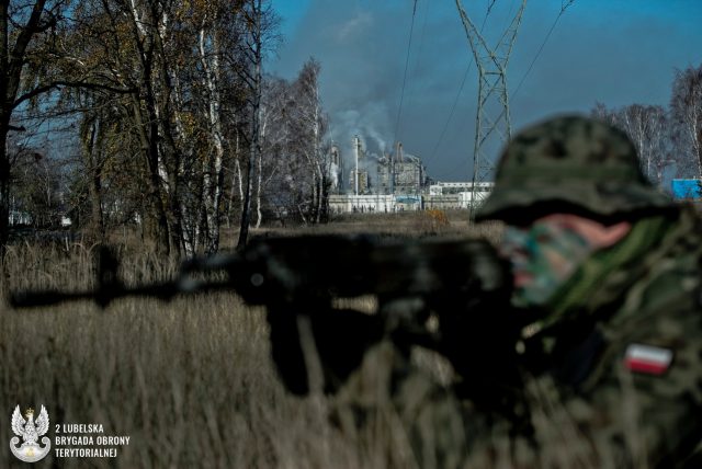 Szkolenie poligonowe dęblińskich terytorialsów (zdjęcia)