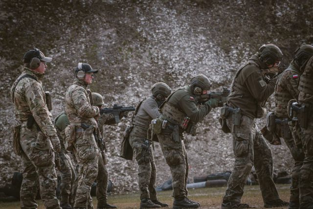 Szkolenie lubelskich terytorialsów pod okiem Amerykanów (zdjęcia)
