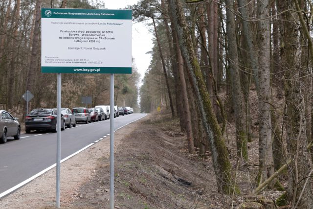 Droga powiatowa na odcinku Borowe – Wola Chomejowa oficjalnie otwarta (zdjęcia)