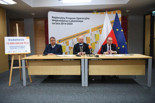 Dodatkowe 15 mln zł z funduszy unijnych otrzymał Uniwersytecki Szpital Dziecięcy w Lublinie (zdjęcia)