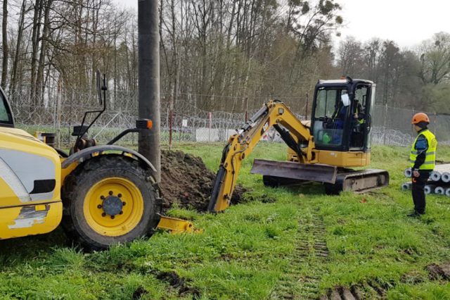 Ruszyła budowa bariery na granicy z Rosją. Pojawi się 3000 kamer (wideo, zdjęcia)