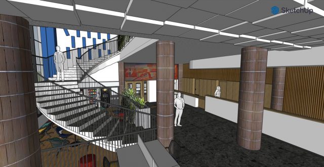 Ikonę w krajobrazie miasteczka akademickiego czekają zmiany. Biblioteka Główna UMCS zostanie przebudowana (wizualizacje)