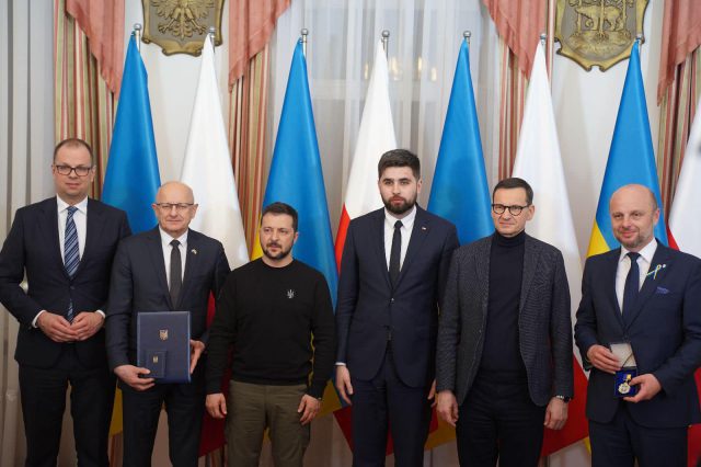 W Chełmie odbyło się spotkanie prezydenta Ukrainy z prezydentami Lublina, Chełma, Rzeszowa i Przemyśla (zdjęcia)