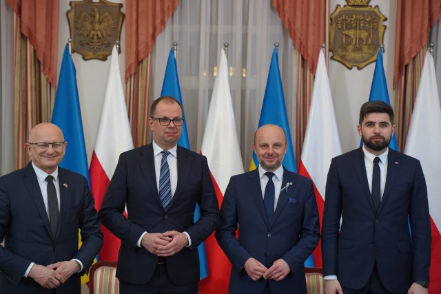 W Chełmie odbyło się spotkanie prezydenta Ukrainy z prezydentami Lublina, Chełma, Rzeszowa i Przemyśla (zdjęcia)