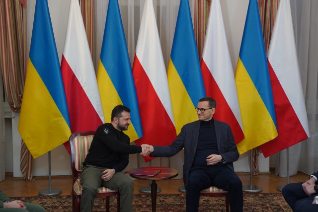 W Chełmie odbyło się spotkanie prezydenta Ukrainy z prezydentami Lublina, Chełma, Rzeszowa i Przemyśla (zdjęcia)