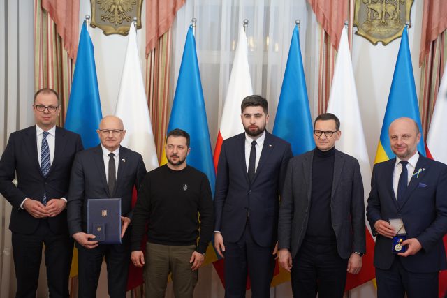 W Chełmie odbyło się spotkanie prezydenta Ukrainy z prezydentami Lublina, Chełma, Rzeszowa i Przemyśla (zdjęcia)