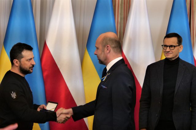 W Chełmie odbyło się spotkanie prezydenta Ukrainy z prezydentami Lublina, Chełma, Rzeszowa i Przemyśla (zdjęcia)