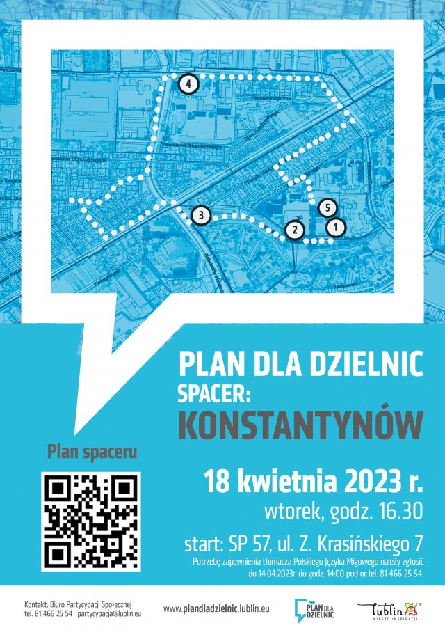 W Lublinie po zimowej przerwie wraca „Plan dla Dzielnic”