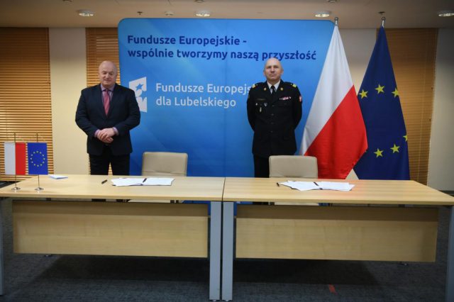 Ponad 107 mln złotych  ze środków unijnych dla lubelskiej Straży Pożarnej (zdjęcia)