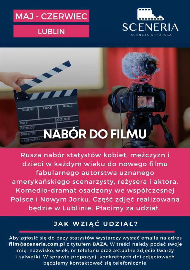 Lublin stanie się plenerem hollywoodzkiej produkcji. Trwa nabór statystów