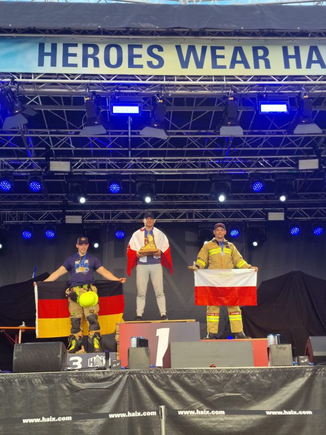 Chełmski strażak ponownie na podium międzynarodowych zawodów (zdjęcia)