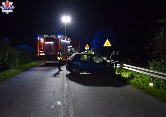 Tragiczny wypadek pod Zamościem. Nie żyje 19-latka (zdjęcia)