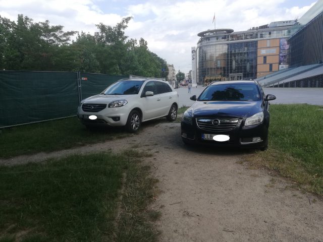 Sprawa parkowania aut na zieleńcu miejskim wyjaśniona. Sytuacja więcej nie powtórzy się (zdjęcia)