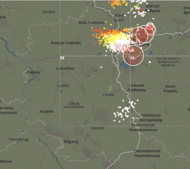 Burze przechodzą na wschodzie woj. lubelskiego. Upał do 33 stopni zmierza do naszego regionu