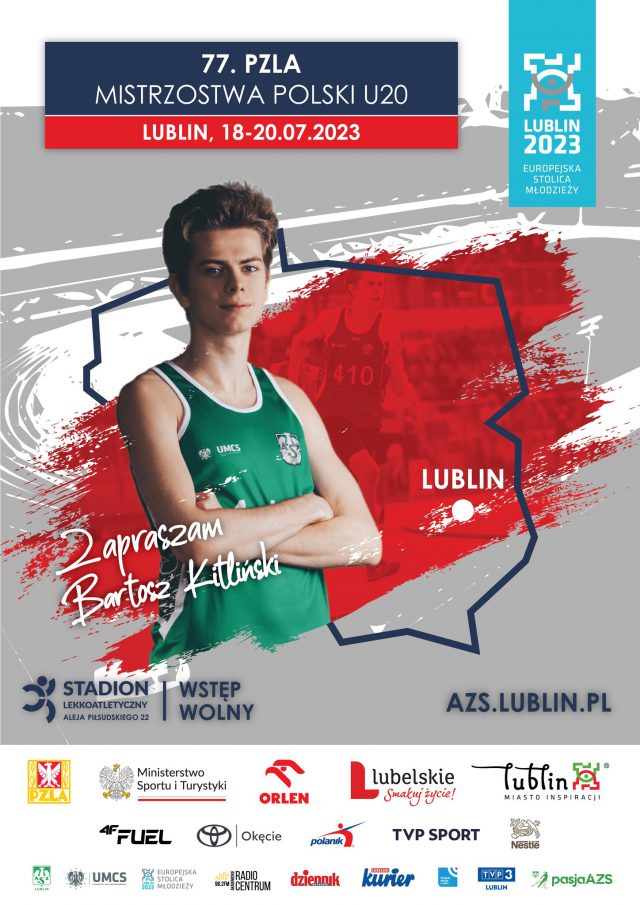 Lublin gospodarzem lekkoatletycznych Mistrzostw Polski U20