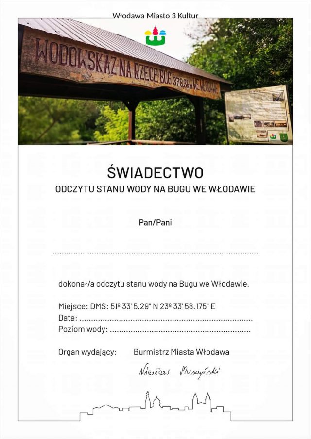 Miejsce to odwiedza coraz więcej turystów. Za odczytanie poziomu wody można otrzymać certyfikat