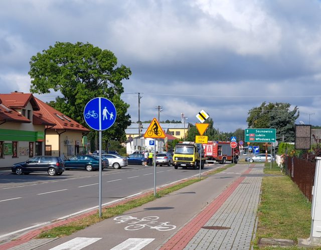 Zderzenie na skrzyżowaniu i mandat za kolizję (zdjęcia)