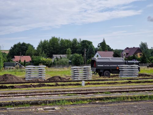 Niebezpieczne pozostałości z czasów II wojny światowej na przebudowie linii kolejowej (zdjęcia)