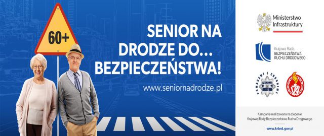 Rusza ogólnopolska akcja „Senior na drodze do… bezpieczeństwa!”