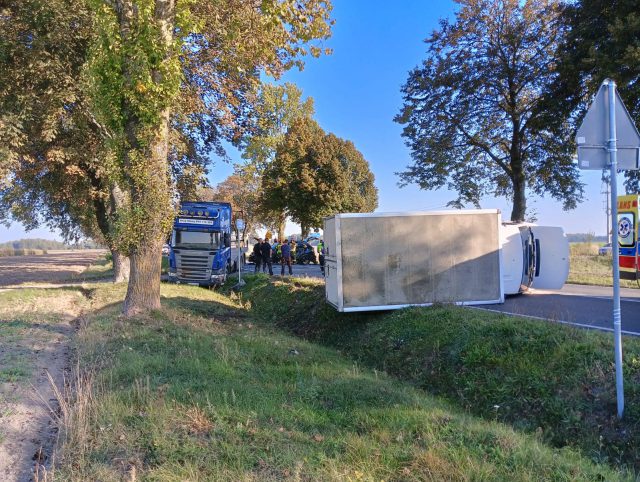 Wypadek na drodze krajowej nr 63