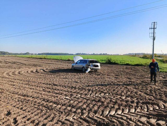 Wypadek na drodze krajowej nr 63