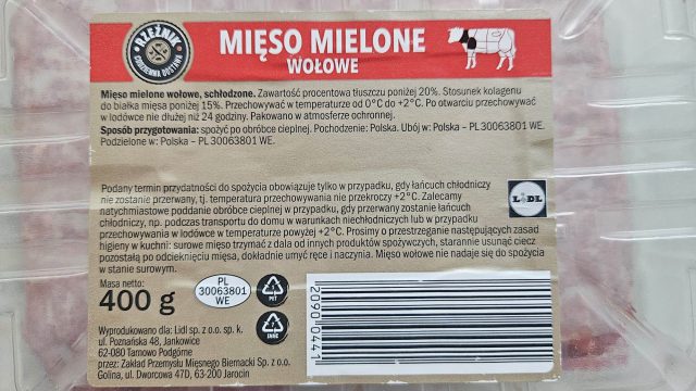 Groźne bakterie w mięsie. Lidl wycofuje partię jednego z produktów (zdjęcia)