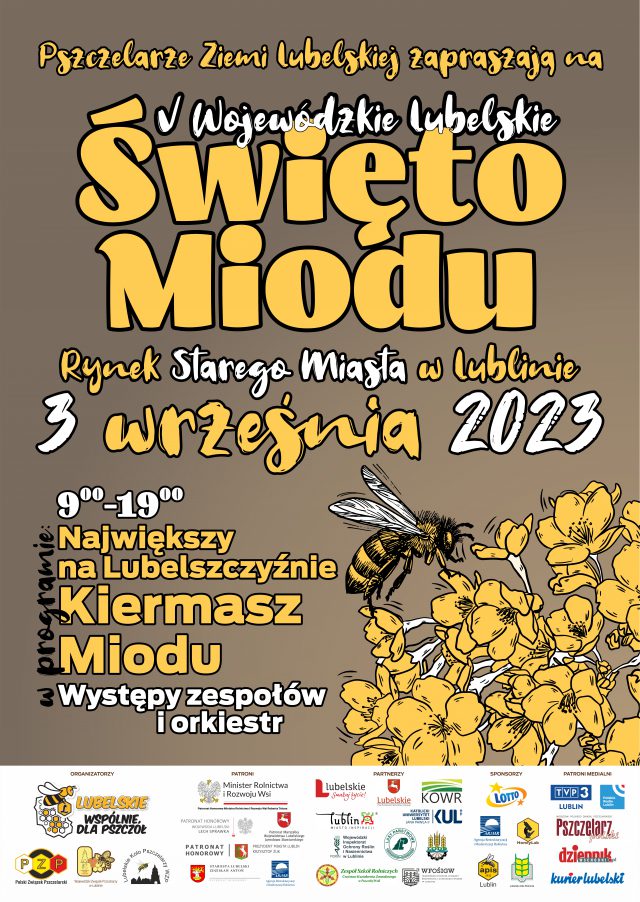 Zbliża się kolejna edycja Wojewódzkiego Lubelskiego Święta Miodu