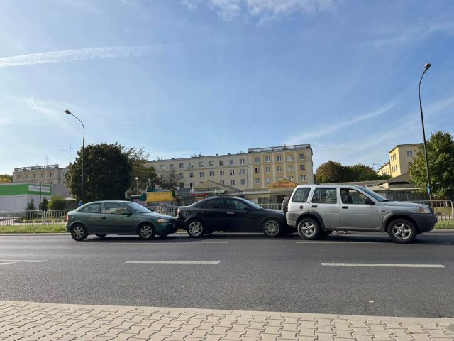Ogromny korek po kolizji w Lublinie. To nie jedyne takie zdarzenie na ulicach miasta (zdjęcia)