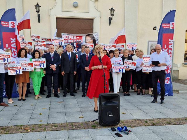 Wiec poparcia dla radnej województwa. Tłumaczyli, dlaczego warto na nią głosować (zdjęcia)