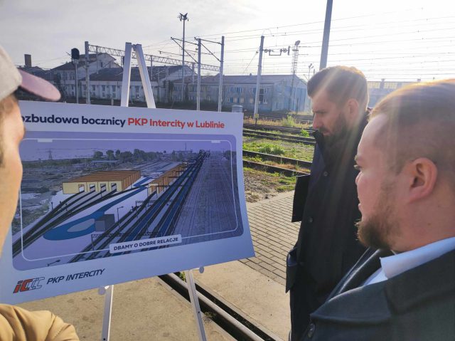 PKP Intercity wybuduje w Lublinie dwie hale do obsługi pociągów. Będą nowe miejsca pracy (zdjęcia)