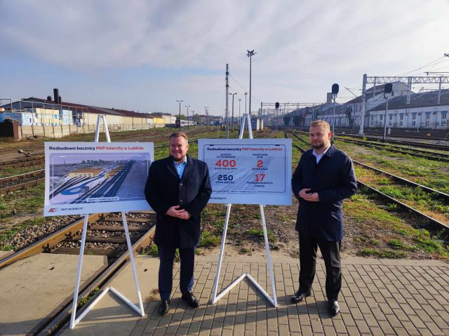 PKP Intercity wybuduje w Lublinie dwie hale do obsługi pociągów. Będą nowe miejsca pracy (zdjęcia)