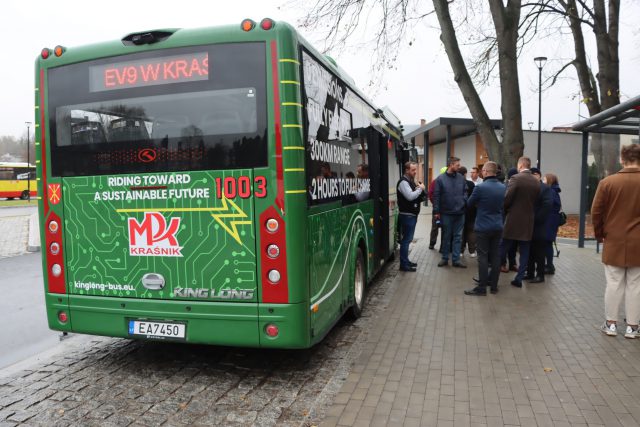 Chińskie autobusy chcą podbić polski rynek. Na początek pojazd testowany jest w Kraśniku (zdjęcia)