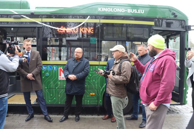 Chińskie autobusy chcą podbić polski rynek. Na początek pojazd testowany jest w Kraśniku (zdjęcia)