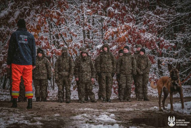 Lubelscy terytorialsi rozwijają projekt K9 (zdjęcia)