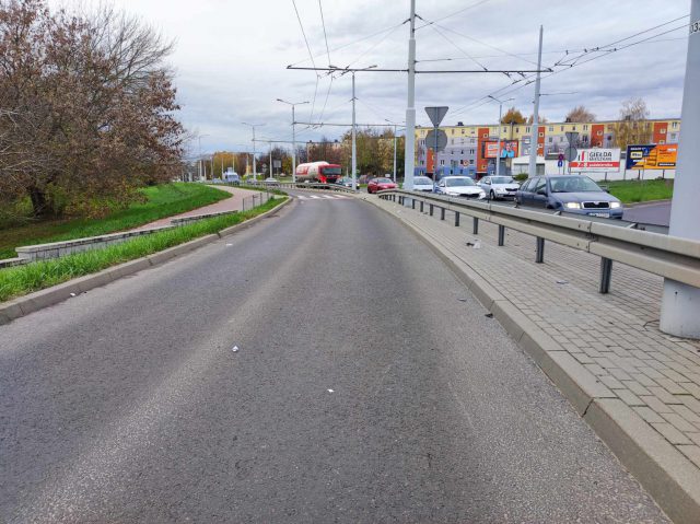 Nie żyje motocyklista poszkodowany w wypadku w Lublinie (zdjęcia)
