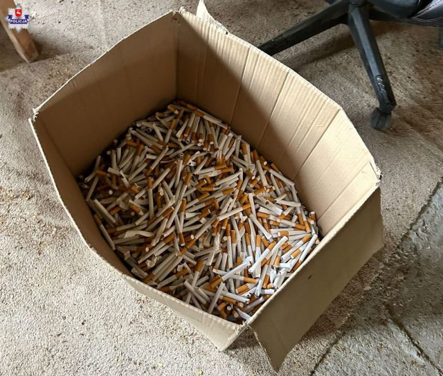 Fabryczka papierosów zlikwidowana przez lubelskich policjantów (zdjęcia)