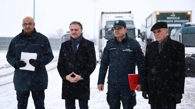 Na Lubelszczyznę skierowano dodatkowe siły mundurowe. Ruszają wzmożone kontrole ukraińskich ciężarówek (zdjęcia)