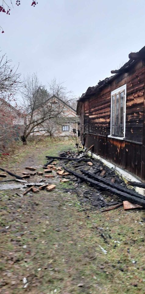 Tragiczny pożar domu. Nie żyje mężczyzna (zdjęcia)