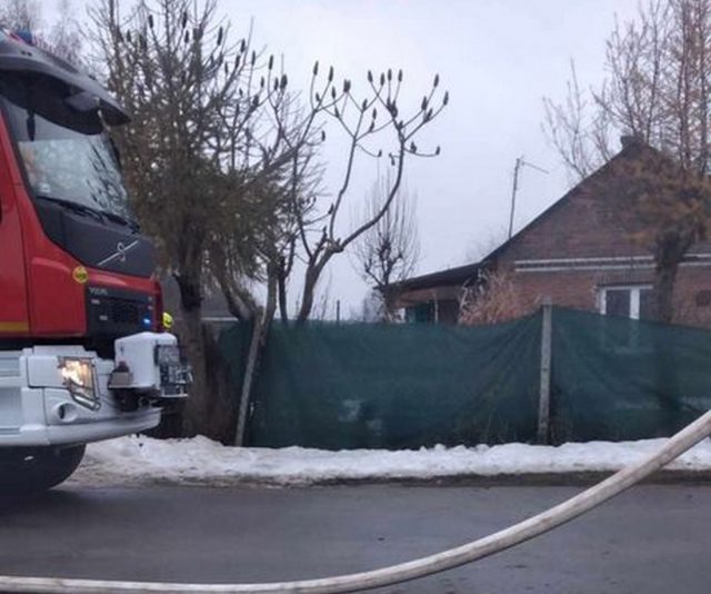 Strażacy walczyli z pożarem budynku mieszkalnego. W akcji siedem zastępów straży (zdjęcia)