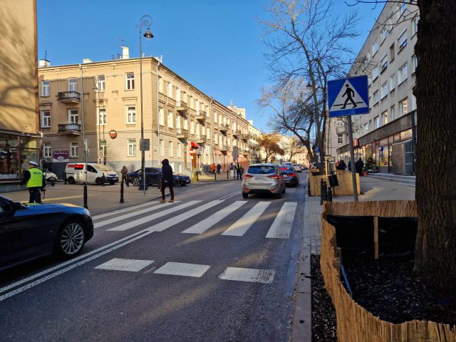 Potrącenie pieszej w centrum Lublina, występują duże utrudnienia w ruchu (zdjęcia)