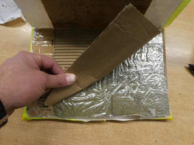 Przesyłki pocztowe z marihuaną nie trafią do odbiorców (zdjęcia)