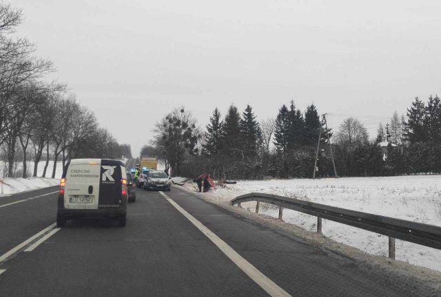 Tragiczny wypadek na trasie Lublin – Chełm. Jedna osoba nie żyje (zdjęcia)