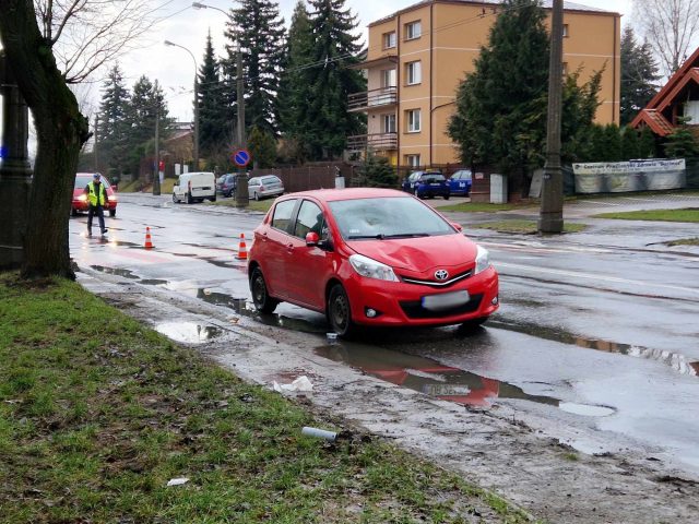 Potrącenie pieszej na przejściu w Lublinie. Kobieta trafiła do szpitala (zdjęcia)