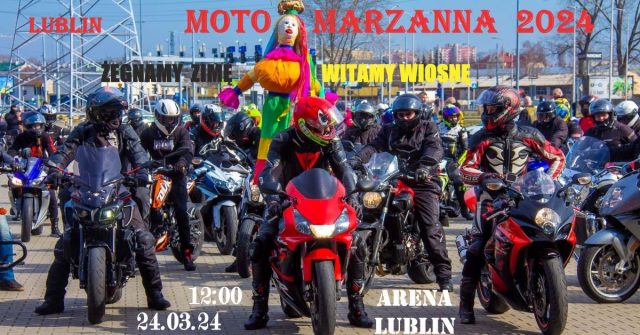 Moto Marzanna: Lubelscy motocykliści pożegnają zimę i powitają wiosnę