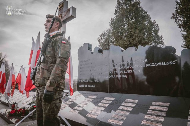 Lubelscy Terytorialsi uczcili Żołnierzy Wyklętych (zdjęcia)